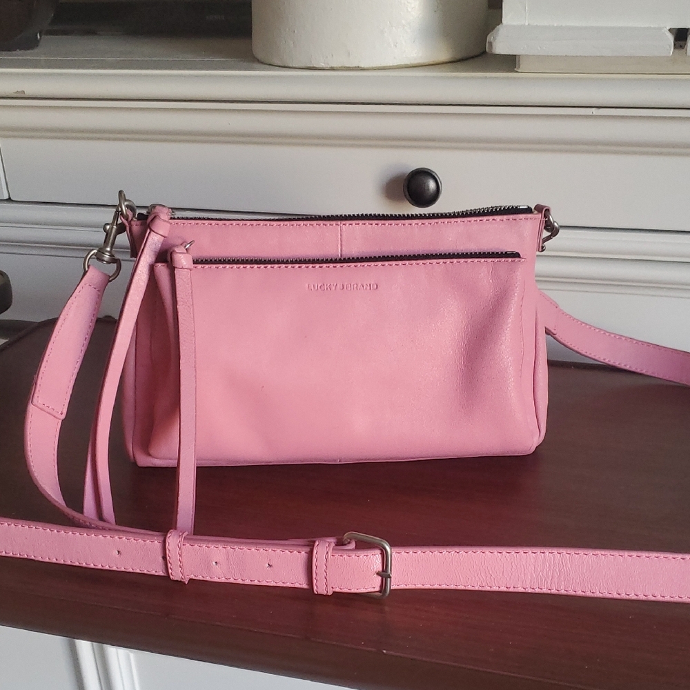 Lucky Brand Pink Crossbody Bag